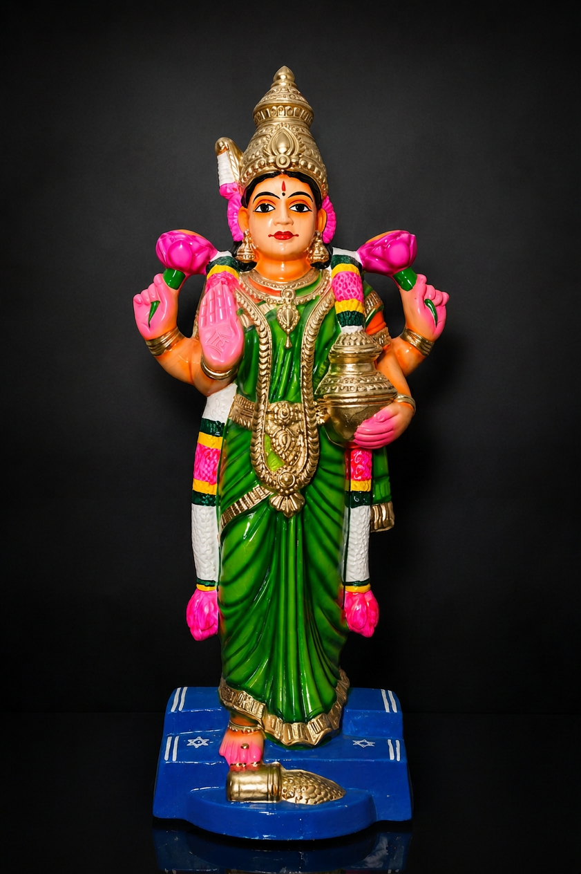 Vasthu Lakshmi — hand-painted Golu doll